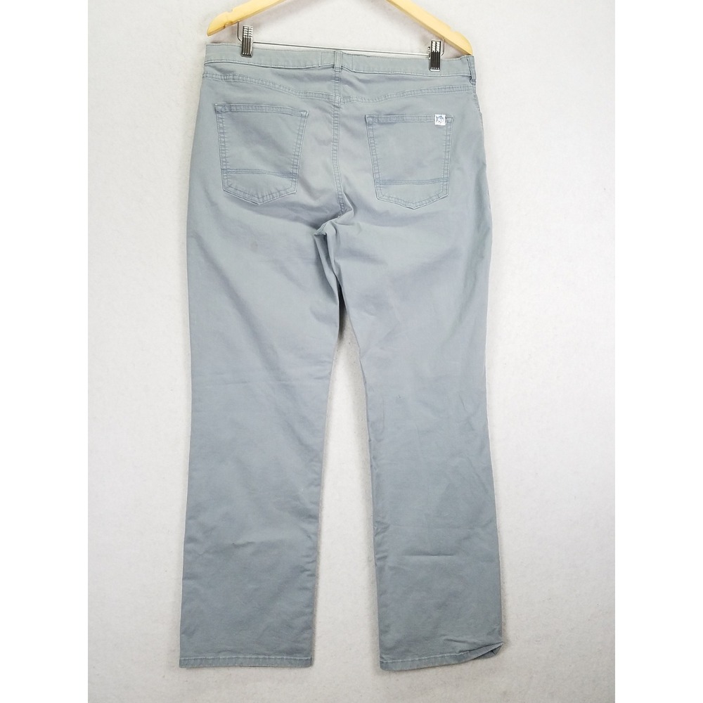 Southern Tide Skipjack Chino Pants Mens 35x29 Blue Gray Cotton Twill Five Pocket